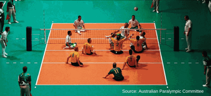 Sitting Volleyball in Australia